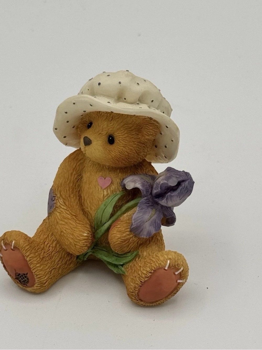 Vintage Cherished Teddies Iris "You're The Iris Of My Eye" Figurine 202908 box